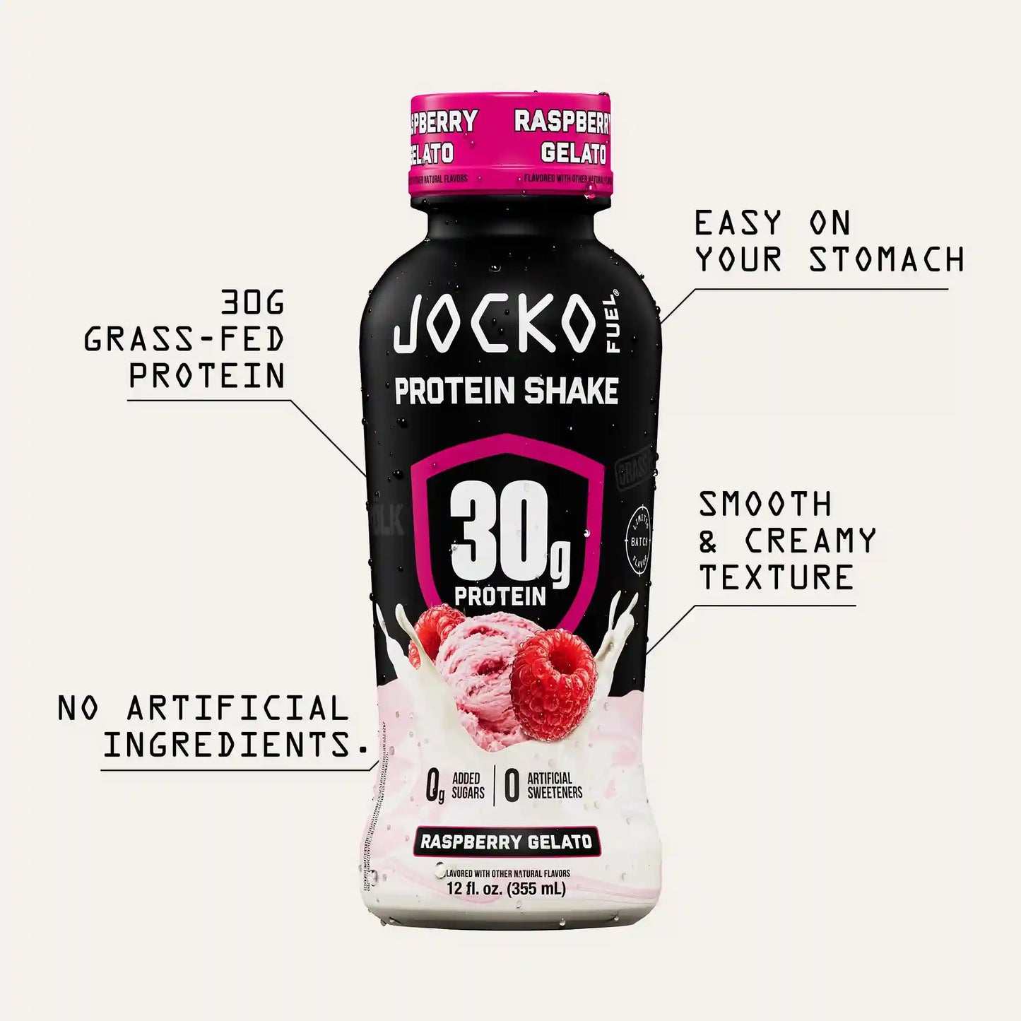 Protein Shakes - Raspberry Gelato (12-Pack)