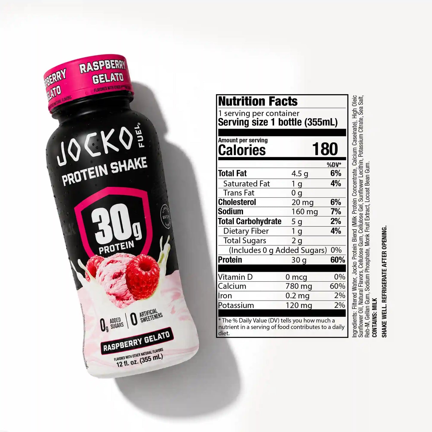 Protein Shakes - Raspberry Gelato (12-Pack)