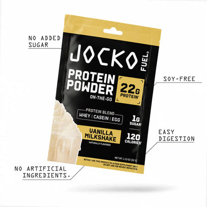 Protein Powder On-the-Go Packs (10-Pack)