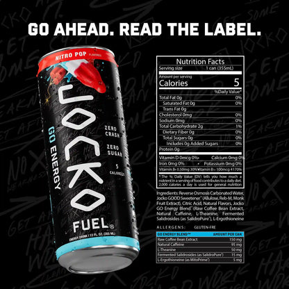 Go Energy Drinks (12-Pack)