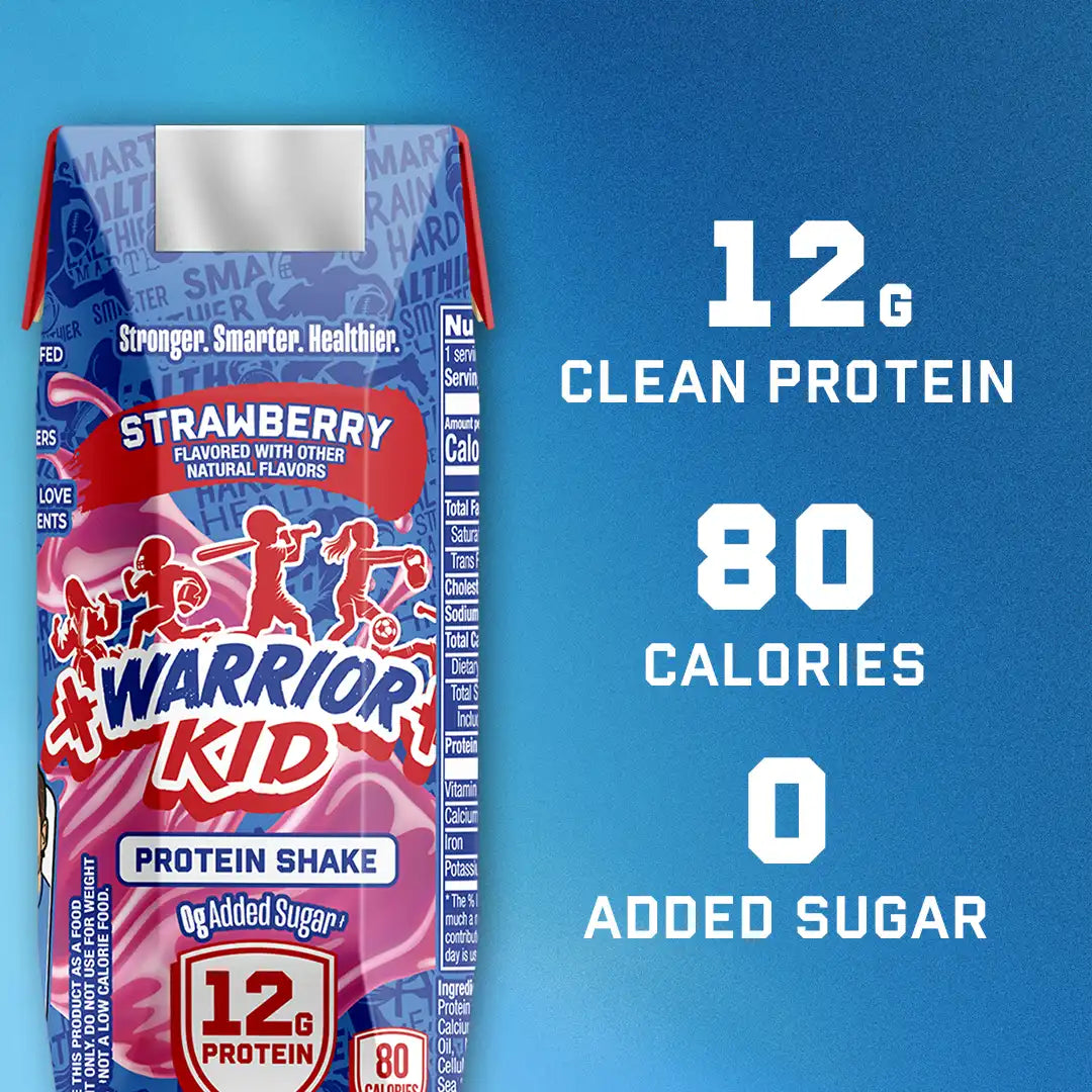 Warrior Kid Protein Shakes (12-Pack)
