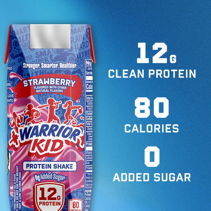 Warrior Kid Protein Shakes (12-Pack)